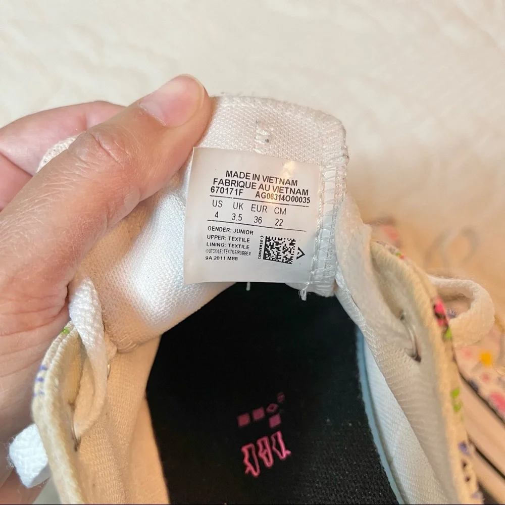 Converse junior Chuck Taylor all star gamer ox size 4 - Picture 7 of 9